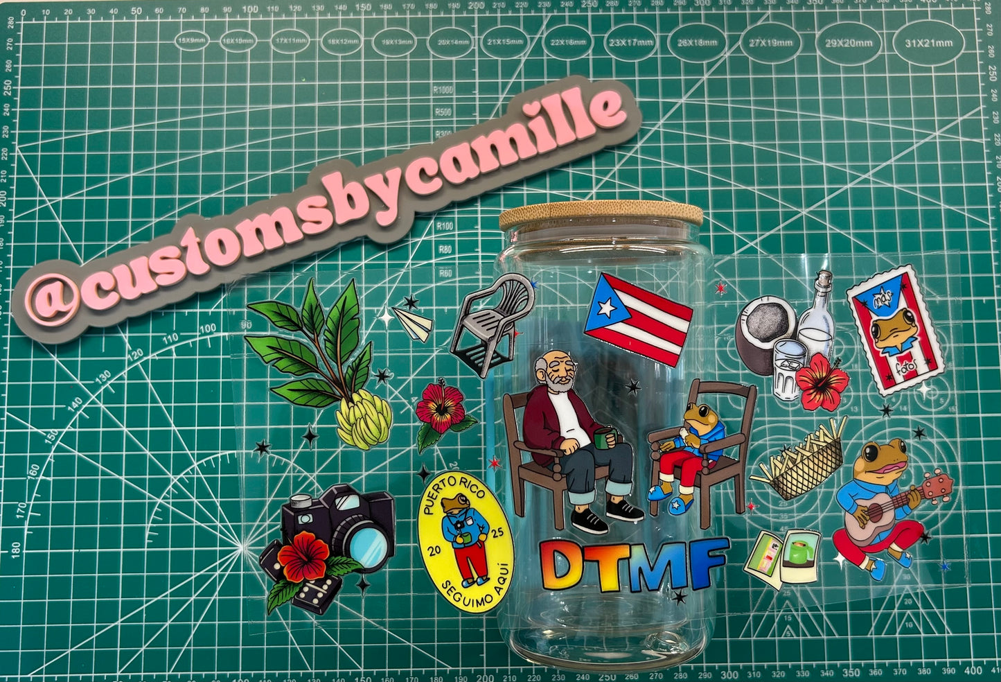 #179 DTMF Puerto Rico decal