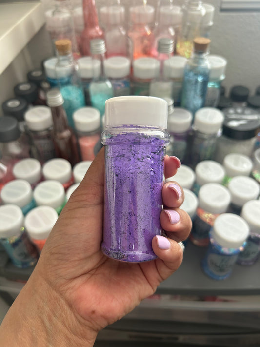 Grape chunky mix glitter