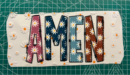 #182 Amen decal