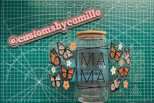 #181 Mama Butterflies decal