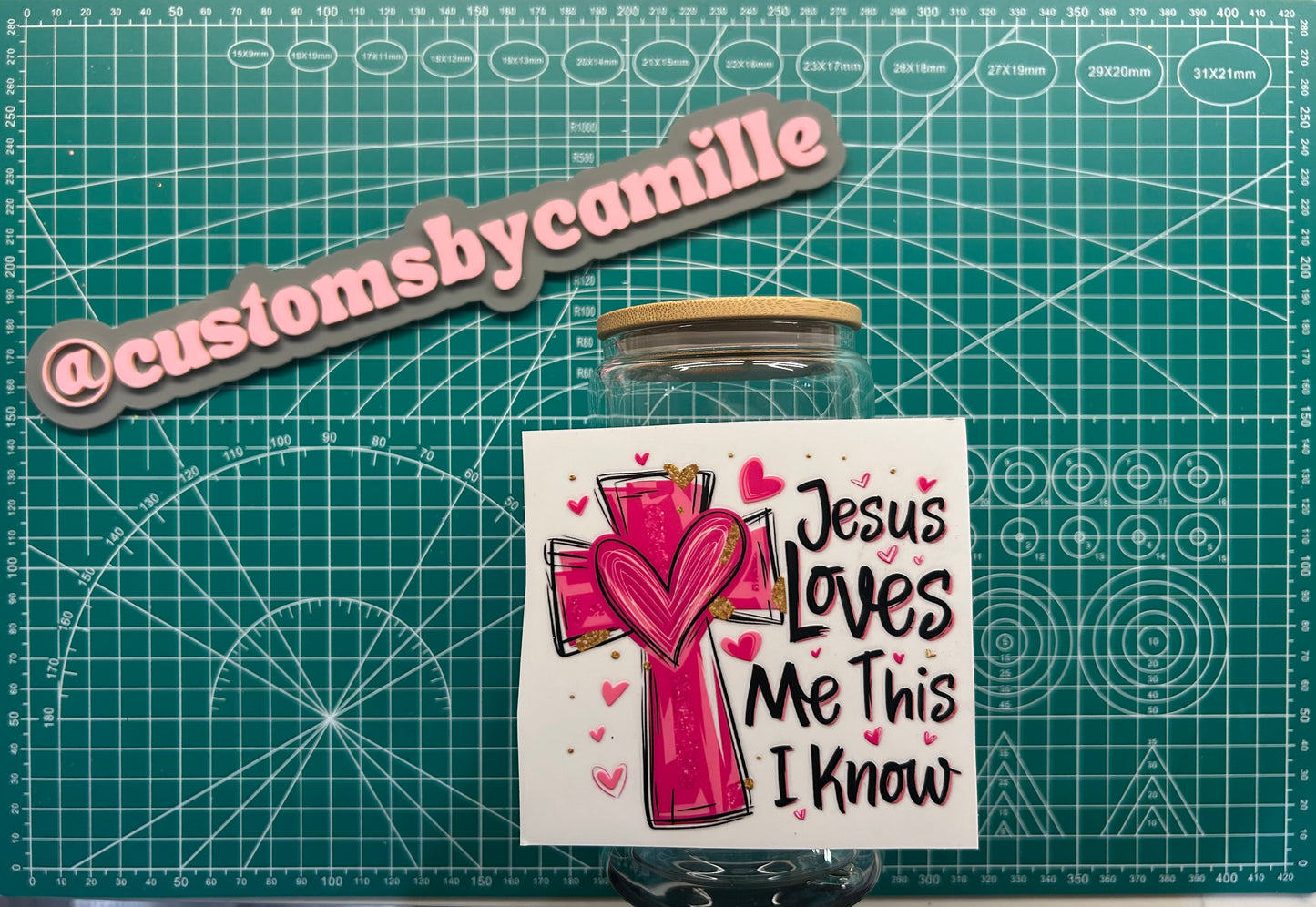 #188 Jesus Loves Me This I Know decal