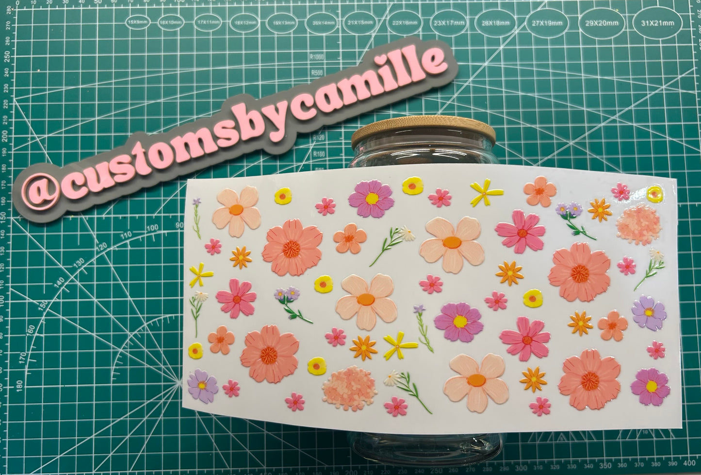 #200 Stemless Wildflowers decal