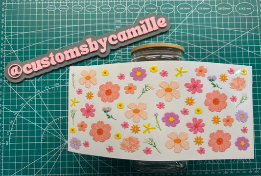 #200 Stemless Wildflowers decal