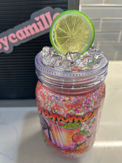 Summer Days (Mason jar)