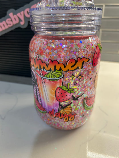 Summer Days (Mason jar)