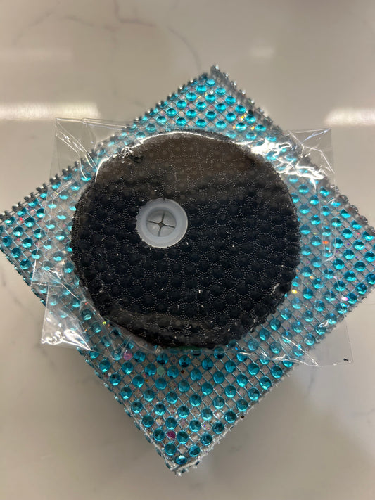 Rhinestone lid (Black)