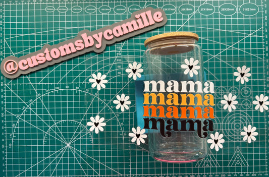 #204 Fall Mama decal