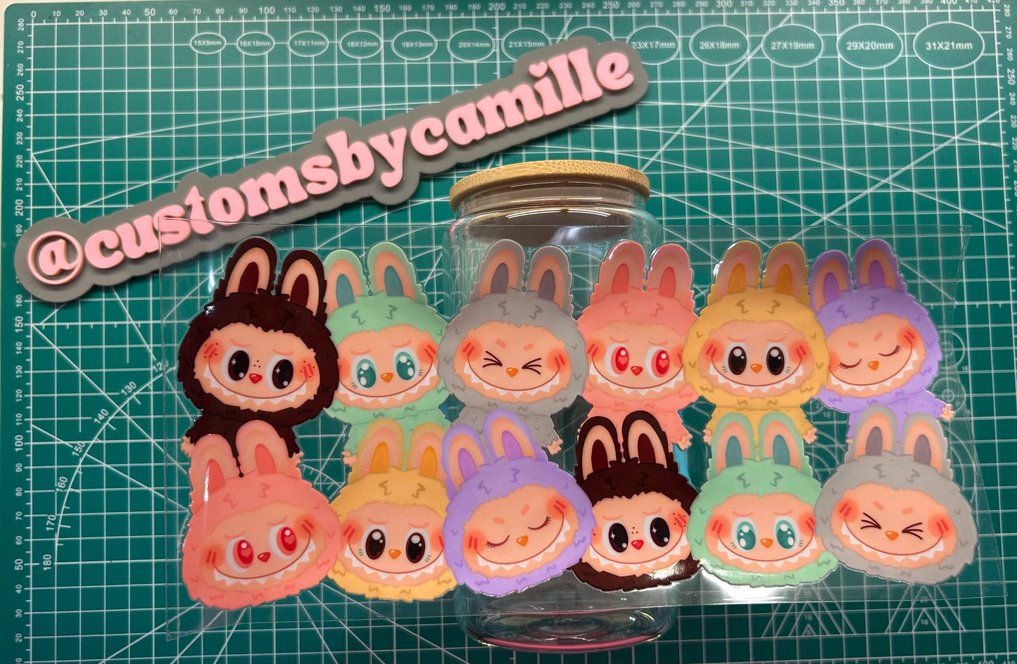 #209 Labubu Obsessed decal