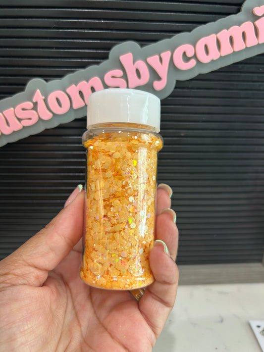 Buttercup glitter