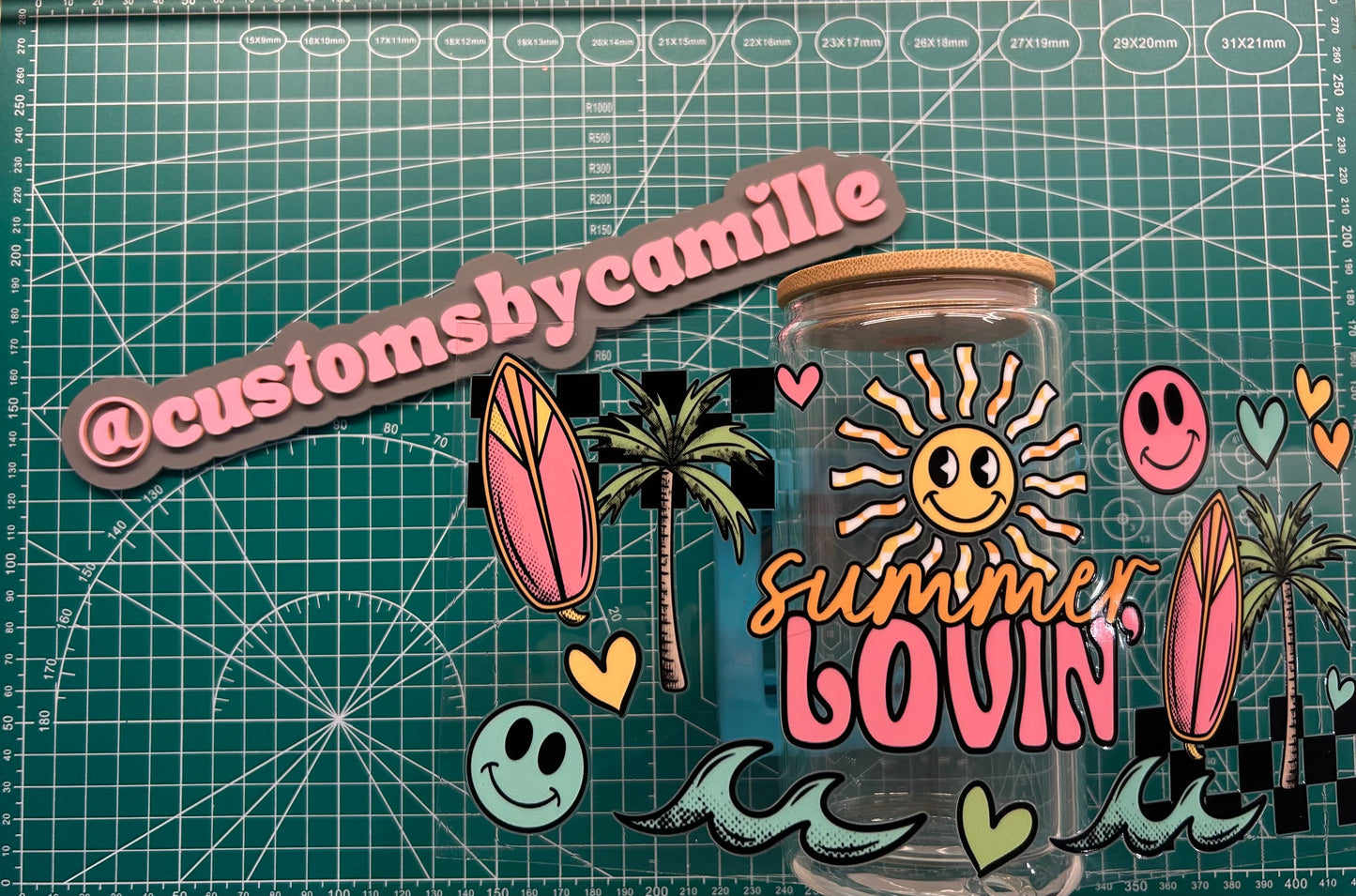 #224 Summer Lovin' decal